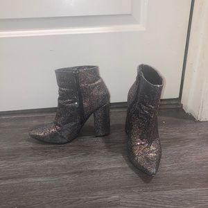 SPARKLY BOOTIE HEELS